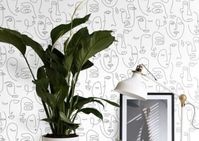 Papel Tapiz Art Deco 139145 ejemplo