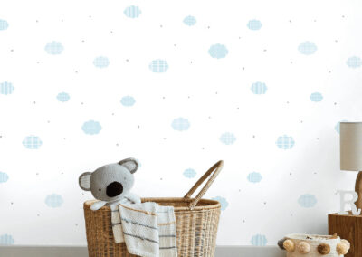 Papel Tapiz Deco Junior 1212-01 instalado