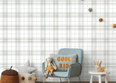Papel Tapiz Deco Junior 1213-02 instalado