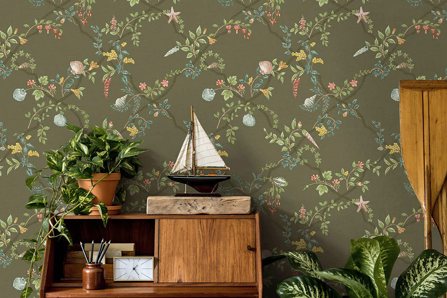 Papel Tapiz Wanderlust 92070 instalado